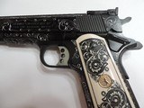 COLT GOLD CUP NATIONAL MATCH CUSTOM HAND ENGRAVED - 9MM ***SOLD - 18 of 19
