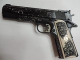 COLT GOLD CUP NATIONAL MATCH CUSTOM HAND ENGRAVED - 9MM ***SOLD - 14 of 19
