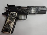 COLT GOLD CUP NATIONAL MATCH CUSTOM HAND ENGRAVED - 9MM ***SOLD - 10 of 19