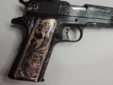 COLT NATIONAL MATCH GOLD CUP 45 ACP CUSTOM HAND ENGRAVED - 12 of 17
