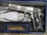 COLT O1911C-SS38 38 SUPER CUSTOM HAND ENGRAVED NEW IN BOX***SOLD - 5 of 18