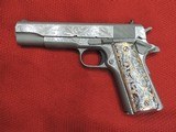 COLT O1911C-SS38Z - 38 SUPER CUSTOM HAND ENGRAVED***SOLD - 2 of 17