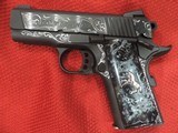 COLT O7802XE 9MM DEFENDER CUSTOM HAND ENGRAVED - 7 of 14