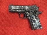 COLT O7802XE 9MM DEFENDER CUSTOM HAND ENGRAVED - 2 of 14