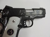 COLT O7802XE 9MM DEFENDER CUSTOM HAND ENGRAVED - 8 of 15