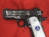 COLT O7802XE 9MM DEFENDER CUSTOM HAND ENGRAVED - 11 of 15