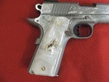 COLT O1073CCS COMPETITION 38 SUPER CUSTOM HAND ENGRAVED - 6 of 17