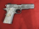 COLT O1073CCS COMPETITION 38 SUPER CUSTOM HAND ENGRAVED - 2 of 17