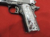 COLT GOLD CUP TROPHY 45 ACP TWO TONE CUSTOM HAND ENGRAVED - 7 of 21