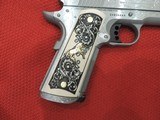 COLT GOLD CUP TROPHY O5073XE - 38 SUPER CUSTOM HAND ENGRAVED - 9 of 15