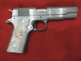 COLT O1911C-SS38 38 SUPER CUSTOM HAND ENGRAVED - 3 of 14