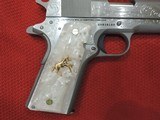COLT O1911C-SS38 38 SUPER CUSTOM HAND ENGRAVED - 8 of 14