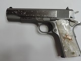 COLT O1911C-SS38 38 SUPER CUSTOM HAND ENGRAVED - 4 of 14