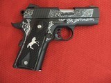 COLT O7802XE DEFENDER 9MM CUSTOM HAND ENGRAVED - 3 of 13