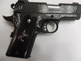 COLT O7802XE DEFENDER 9MM CUSTOM HAND ENGRAVED - 4 of 13