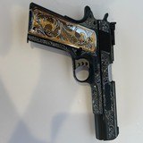 COLT O5870A1 NATIONAL MATCH GOLD CUP 45ACP CUSTOM HAND ENGRAVED - 5 of 15