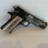 COLT O5870A1 NATIONAL MATCH GOLD CUP 45ACP CUSTOM HAND ENGRAVED - 4 of 15