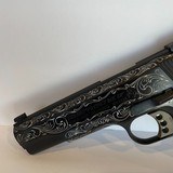 COLT O5870A1 NATIONAL MATCH GOLD CUP 45ACP CUSTOM HAND ENGRAVED - 6 of 15