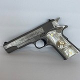 COLT O1911C-SS38 CUSTOM HAND ENGRAVED 38 SUPER NEW IN BOX - 1 of 7