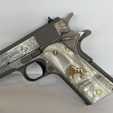 COLT O1911C-SS38 CUSTOM HAND ENGRAVED 38 SUPER NEW IN BOX - 4 of 7