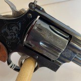 SMITH & WESSON ENGRAVED M29 IN WOOD PRESENTATION CASE - 10 of 11