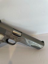 COLT O1911C-SS38 38 SUPER CUSTOM HAND ENGRAVED - 3 of 7