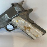 COLT O1911C-SS38 38 SUPER CUSTOM HAND ENGRAVED NEW IN BOX - 4 of 8