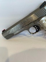 COLT O1072CCS - 9MM COMPETITION CUSTOM HAND ENGRAVED NEW IN BOX - 3 of 7