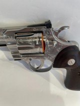 COLT PYTHON SP3WTS 3 INCH CUSTOM HAND ENGRAVED - 5 of 9