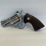 COLT PYTHON SP3WTS 3 INCH CUSTOM HAND ENGRAVED - 1 of 9