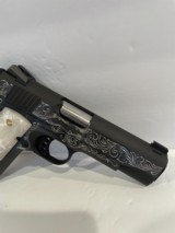 COLT O4940XE COMBAT COMMANDER - 45 ACP CUSTUM HAND ENGRAVED - 6 of 7