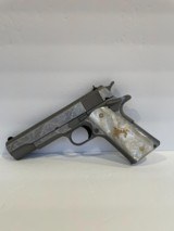 COLT O1911C - SS38Z CUSTOM HAND ENGRAVED NEW IN BOX - 2 of 12