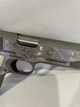 COLT O1911C - SS38Z CUSTOM HAND ENGRAVED NEW IN BOX - 8 of 12