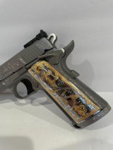 COLT O5073XE GOLD CUP TROPHY 38 SUPER CUSTOM HAND ENGRAVED - 4 of 9