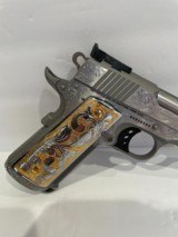 COLT O5073XE GOLD CUP TROPHY 38 SUPER CUSTOM HAND ENGRAVED - 5 of 9
