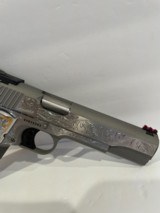 COLT O5073XE GOLD CUP TROPHY 38 SUPER CUSTOM HAND ENGRAVED - 6 of 9
