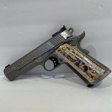 COLT O5073XE GOLD CUP TROPHY 38 SUPER CUSTOM HAND ENGRAVED - 1 of 9