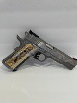COLT O5073XE GOLD CUP TROPHY 38 SUPER CUSTOM HAND ENGRAVED - 2 of 9
