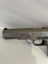 COLT O1911C-SS38Z 38 SUPER CUSTOM HAND ENGRAVED NEW IN BOX - 2 of 7