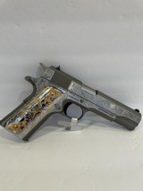 COLT O1911C-SS38Z 38 SUPER CUSTOM HAND ENGRAVED NEW IN BOX - 4 of 7