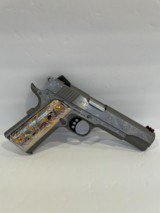 COLT O1072CCS COMPETITION 9MM CUSTOM HAND ENGRAVED - 1 of 7