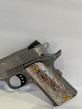 COLT O1072CCS COMPETITION 9MM CUSTOM HAND ENGRAVED - 4 of 7