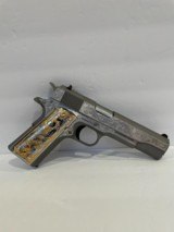 COLT O1911C-SS38Z CUSTOM HAND ENGRAVED 38 SUPER NEW IN BOX - 2 of 7