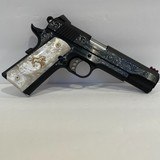 COLT O1970CCS COMPETITION 45 ACP CUSTOM HAND ENGRAVED - 1 of 7