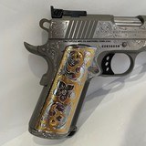COLT GOLD CUP TROPHY 38 SUPER CUSTOM HAND ENGRAVED (THE ROSE) - 9 of 11