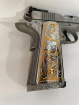 COLT GOLD CUP TROPHY 38 SUPER CUSTOM HAND ENGRAVED (THE ROSE) - 1 of 11