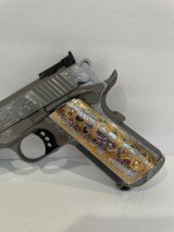 COLT GOLD CUP TROPHY 38 SUPER CUSTOM HAND ENGRAVED (THE ROSE) - 5 of 11