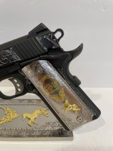 COLT O1970CCS COMPETITION 45 ACP CUSTOM HAND ENGRAVED WITH STAND - 5 of 14