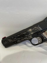 COLT O1970CCS COMPETITION 45 ACP CUSTOM HAND ENGRAVED WITH STAND - 10 of 14