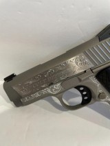 COLT O7000XE DEFENDER 45ACP CUSTOM HAND ENGRAVED - 3 of 7